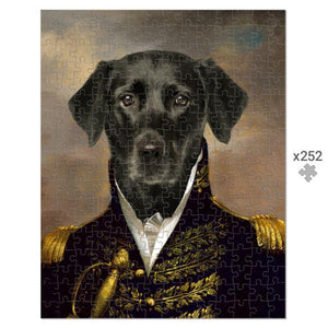 The General: Custom Pet Puzzle - Paw & Glory - Dog Portraits - Pet Portraits