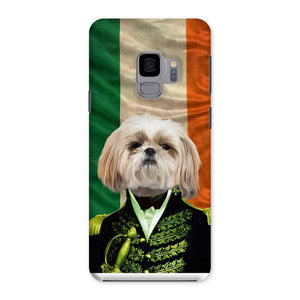 The General Irish Flag Edition: Custom Pet Phone Case - Paw & Glory - Dog Portraits - Pet Portraits