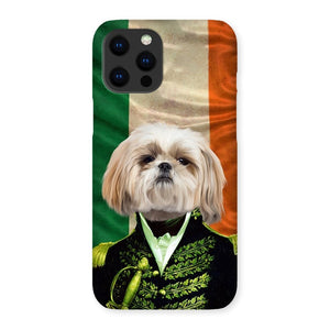 The General Irish Flag Edition: Custom Pet Phone Case - Paw & Glory - Dog Portraits - Pet Portraits