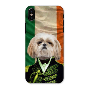 The General Irish Flag Edition: Custom Pet Phone Case - Paw & Glory - Dog Portraits - Pet Portraits