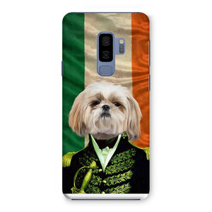 The General Irish Flag Edition: Custom Pet Phone Case - Paw & Glory - Dog Portraits - Pet Portraits