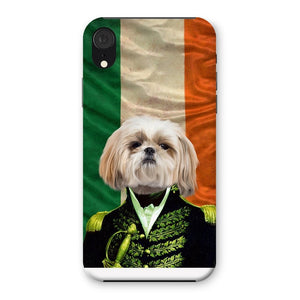 The General Irish Flag Edition: Custom Pet Phone Case - Paw & Glory - Dog Portraits - Pet Portraits