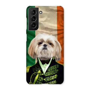 The General Irish Flag Edition: Custom Pet Phone Case - Paw & Glory - Dog Portraits - Pet Portraits