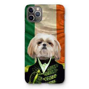 The General Irish Flag Edition: Custom Pet Phone Case - Paw & Glory - Dog Portraits - Pet Portraits