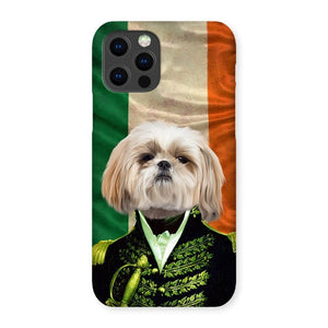 The General Irish Flag Edition: Custom Pet Phone Case - Paw & Glory - Dog Portraits - Pet Portraits