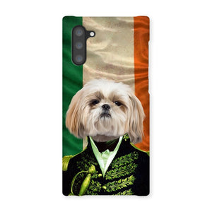 The General Irish Flag Edition: Custom Pet Phone Case - Paw & Glory - Dog Portraits - Pet Portraits