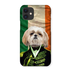 The General Irish Flag Edition: Custom Pet Phone Case - Paw & Glory - Dog Portraits - Pet Portraits