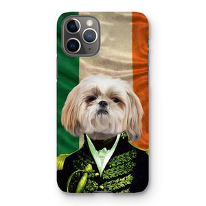 The General Irish Flag Edition: Custom Pet Phone Case - Paw & Glory - Dog Portraits - Pet Portraits