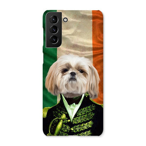 The General Irish Flag Edition: Custom Pet Phone Case - Paw & Glory - Dog Portraits - Pet Portraits