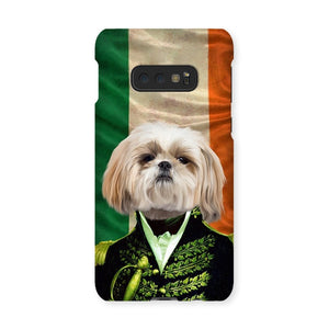 The General Irish Flag Edition: Custom Pet Phone Case - Paw & Glory - Dog Portraits - Pet Portraits