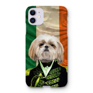 The General Irish Flag Edition: Custom Pet Phone Case - Paw & Glory - Dog Portraits - Pet Portraits