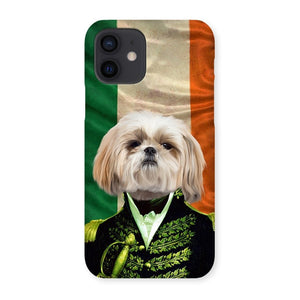 The General Irish Flag Edition: Custom Pet Phone Case - Paw & Glory - Dog Portraits - Pet Portraits