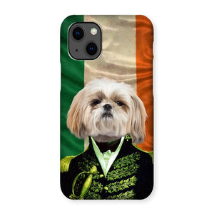 The General Irish Flag Edition: Custom Pet Phone Case - Paw & Glory - Dog Portraits - Pet Portraits