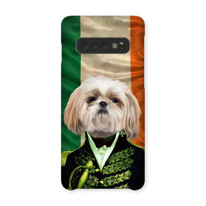 The General Irish Flag Edition: Custom Pet Phone Case - Paw & Glory - Dog Portraits - Pet Portraits