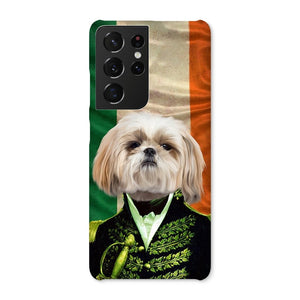 The General Irish Flag Edition: Custom Pet Phone Case - Paw & Glory - Dog Portraits - Pet Portraits