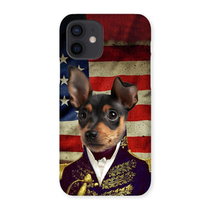 The General - USA Flag Edition: Custom Pet Phone Case - Paw & Glory - Dog Portraits - Pet Portraits