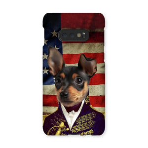 The General - USA Flag Edition: Custom Pet Phone Case - Paw & Glory - Dog Portraits - Pet Portraits