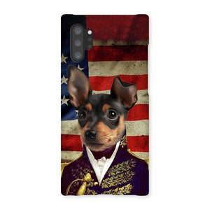 The General - USA Flag Edition: Custom Pet Phone Case - Paw & Glory - Dog Portraits - Pet Portraits