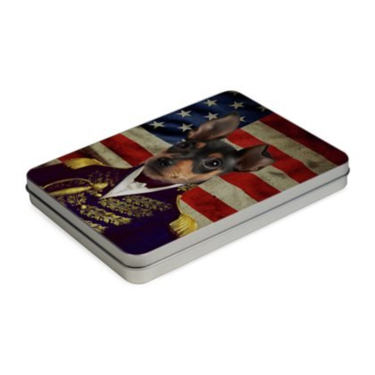 The General USA Flag Edition: Custom Pet Puzzle - Paw & Glory - Dog Portraits - Pet Portraits