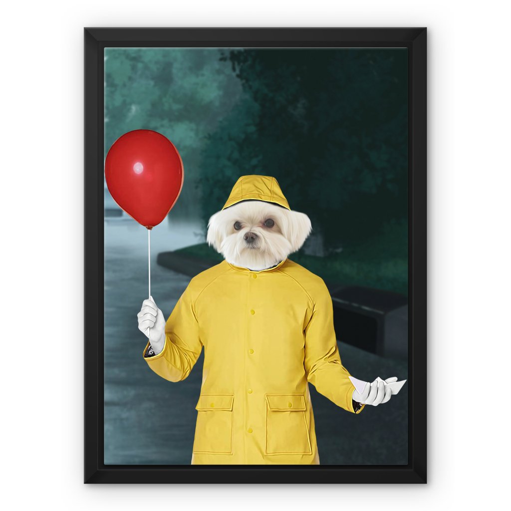 The Georgie (It Movie Inspired): Custom Pet Canvas - Paw & Glory - Dog Portraits - Pet Portraits