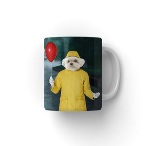 The Georgie (It Movie Inspired): Custom Pet Coffee Mug - Paw & Glory - Dog Portraits - Pet Portraits