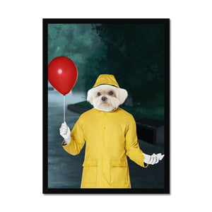 The Georgie (It Movie Inspired): Custom Pet Portrait - Paw & Glory - Dog Portraits - Pet Portraits