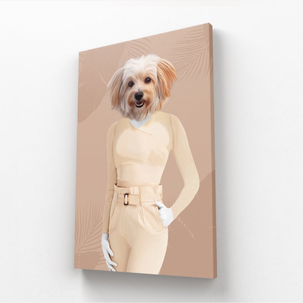 The Gina (Real Housewives of Orange County): Custom Pet Canvas - Paw & Glory - Dog Portraits - Pet Portraits