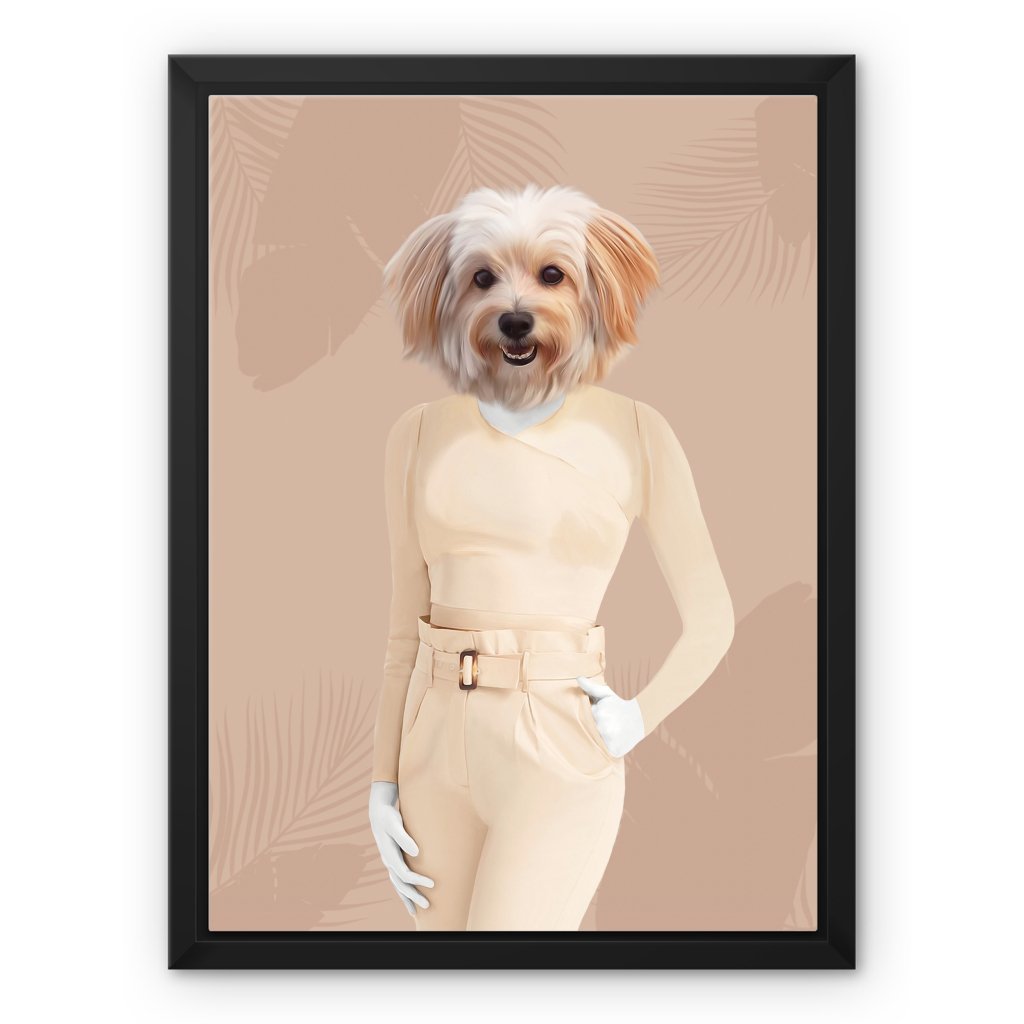 The Gina (Real Housewives of Orange County): Custom Pet Canvas - Paw & Glory - Dog Portraits - Pet Portraits