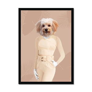 The Gina (Real Housewives of Orange County): Custom Pet Portrait - Paw & Glory - Dog Portraits - Pet Portraits