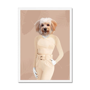 The Gina (Real Housewives of Orange County): Custom Pet Portrait - Paw & Glory - Dog Portraits - Pet Portraits