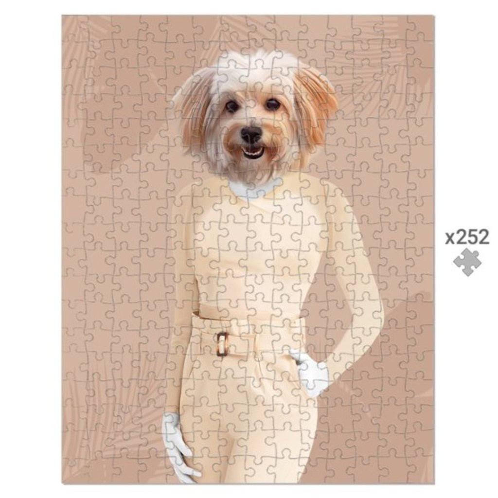 The Gina (Real Housewives of Orange County): Custom Pet Puzzle - Paw & Glory - Dog Portraits - Pet Portraits