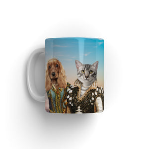 The Girlfriends: Custom Pet Coffee Mug - Paw & Glory - Dog Portraits - Pet Portraits