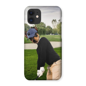 The Golfer: Custom Pet Phone Case - Paw & Glory - Dog Portraits - Pet Portraits