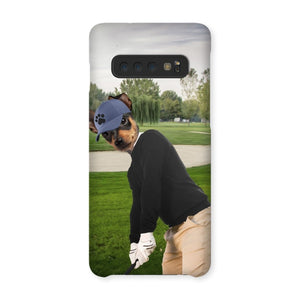 The Golfer: Custom Pet Phone Case - Paw & Glory - Dog Portraits - Pet Portraits