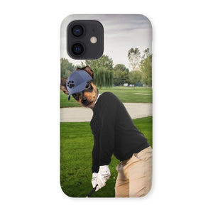 The Golfer: Custom Pet Phone Case - Paw & Glory - Dog Portraits - Pet Portraits