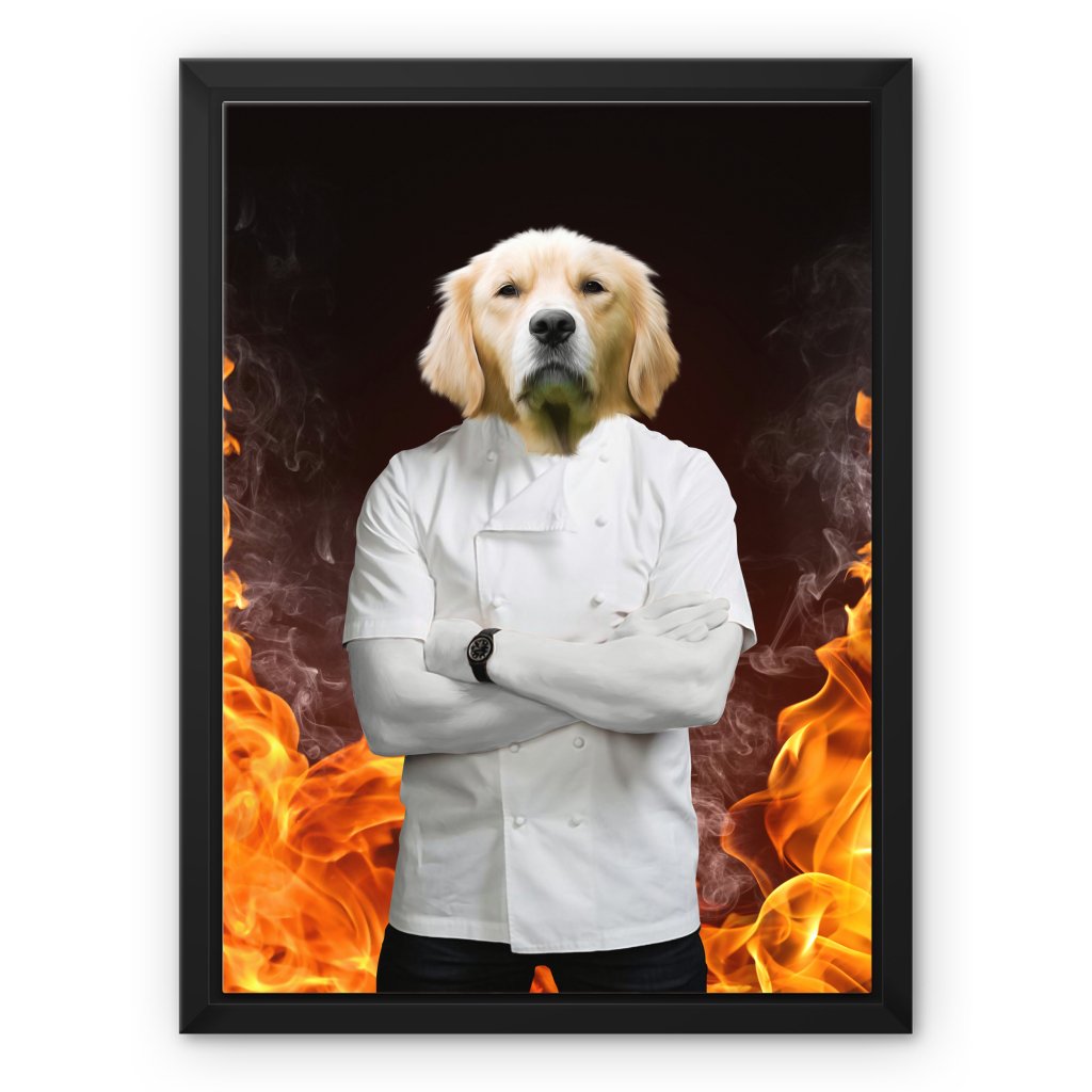 The Gordon Ramsey: Custom Pet Canvas - Paw & Glory - Dog Portraits - Pet Portraits