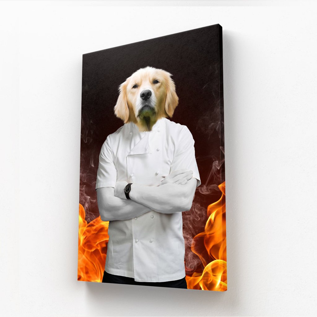 The Gordon Ramsey: Custom Pet Canvas - Paw & Glory - Dog Portraits - Pet Portraits