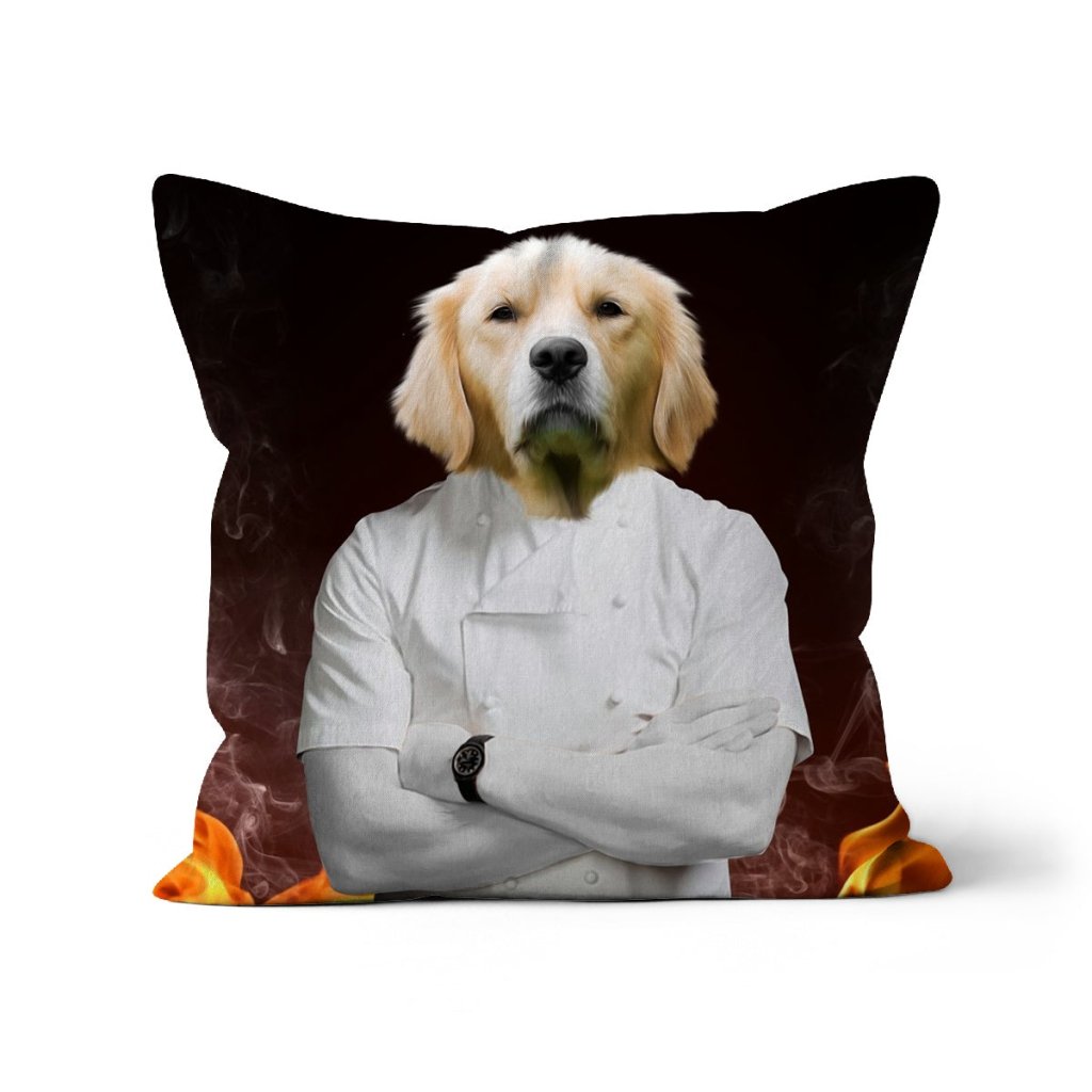 The Gordon Ramsey: Custom Pet Pillow - Paw & Glory - Dog Portraits - Pet Portraits