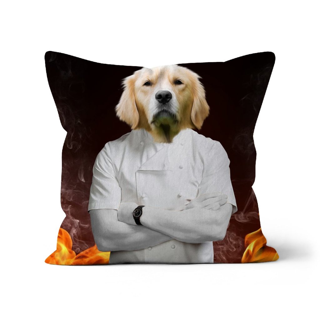 The Gordon Ramsey: Custom Pet Pillow - Paw & Glory - Dog Portraits - Pet Portraits