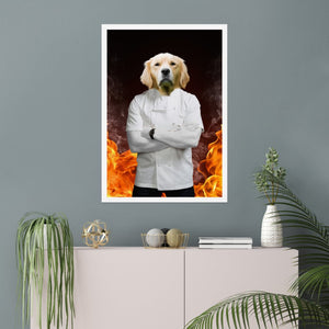 The Gordon Ramsey: Custom Pet Poster - Paw & Glory - Dog Portraits - Pet Portraits