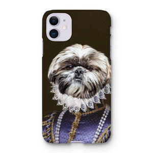 The Grand Duchess: Custom Pet Phone Case - Paw & Glory - Dog Portraits - Pet Portraits