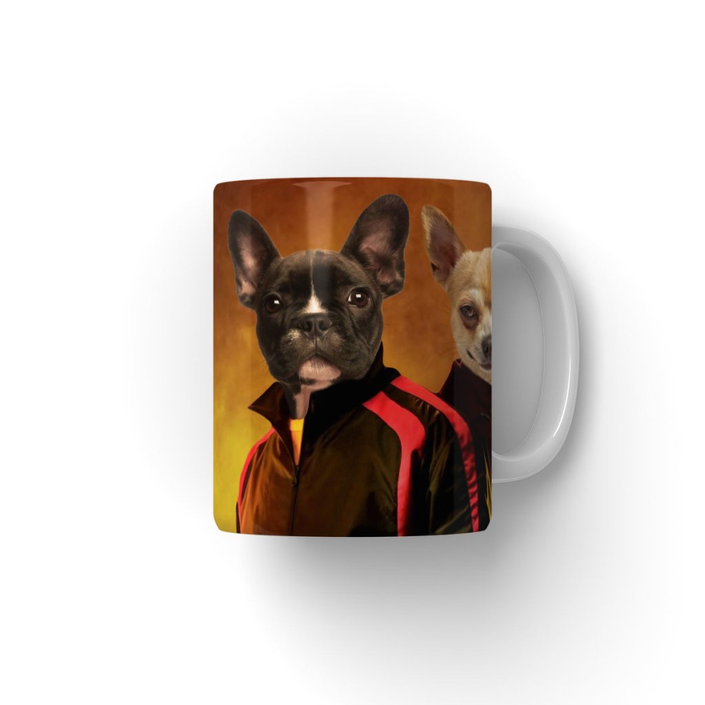 The Gray Men: Custom Pet Coffee Mug - Paw & Glory - Dog Portraits - Pet Portraits