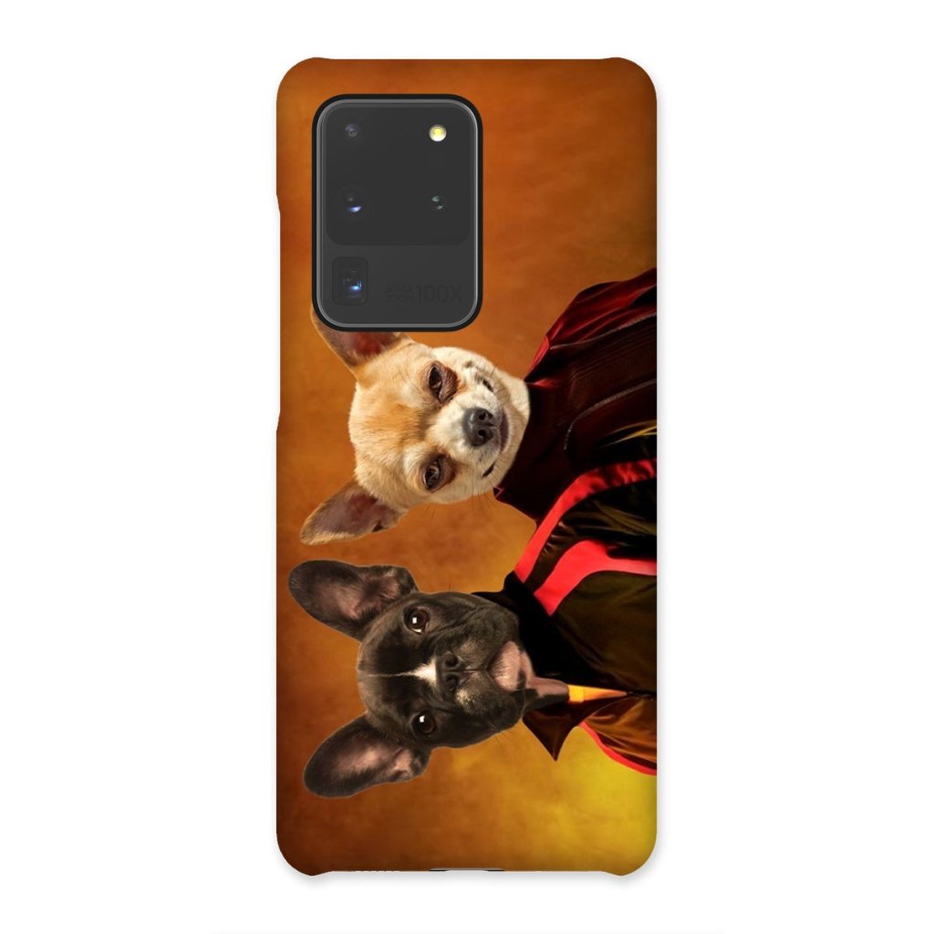 The Gray Men: Custom Pet Phone Case - Paw & Glory - Dog Portraits - Pet Portraits