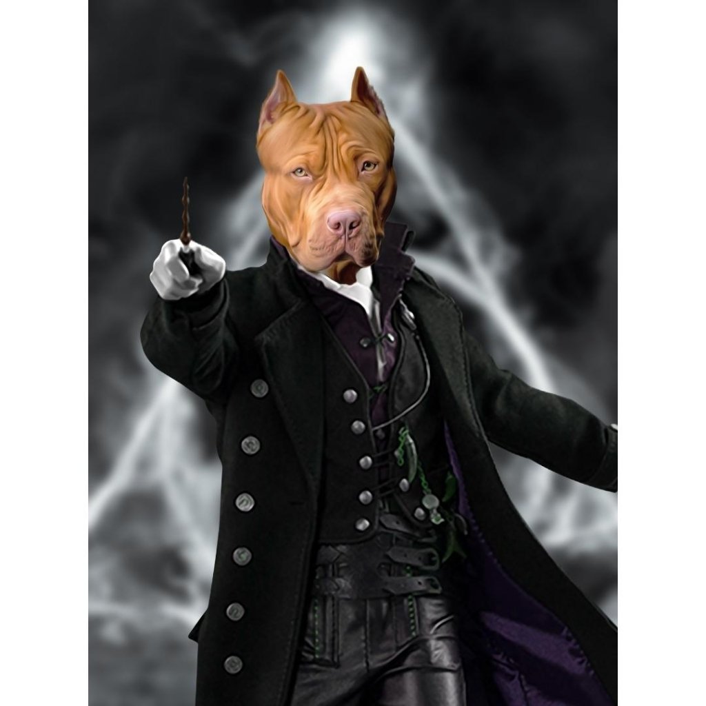 The Grindelwald (Harry Potter Inspired): Custom Digital Download Pet Portrait - Paw & Glory - Dog Portraits - Pet Portraits