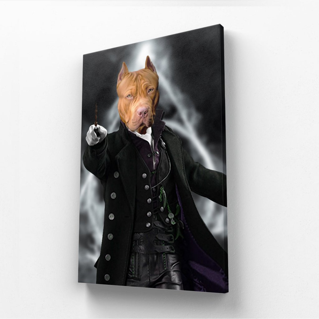 The Grindelwald (Harry Potter Inspired): Custom Pet Canvas - Paw & Glory - Dog Portraits - Pet Portraits