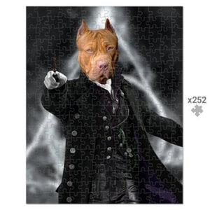 The Grindelwald (Harry Potter Inspired): Custom Pet Puzzle - Paw & Glory - Dog Portraits - Pet Portraits