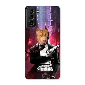 The Hitman: Custom Pet Phone Case - Paw & Glory - Dog Portraits - Pet Portraits