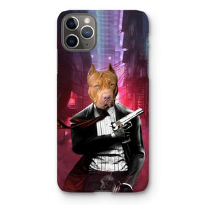 The Hitman: Custom Pet Phone Case - Paw & Glory - Dog Portraits - Pet Portraits