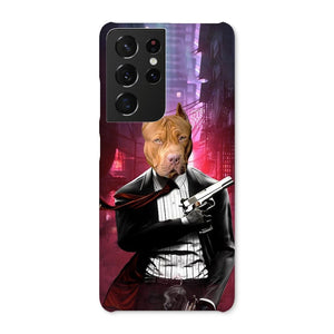 The Hitman: Custom Pet Phone Case - Paw & Glory - Dog Portraits - Pet Portraits