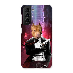 The Hitman: Custom Pet Phone Case - Paw & Glory - Dog Portraits - Pet Portraits